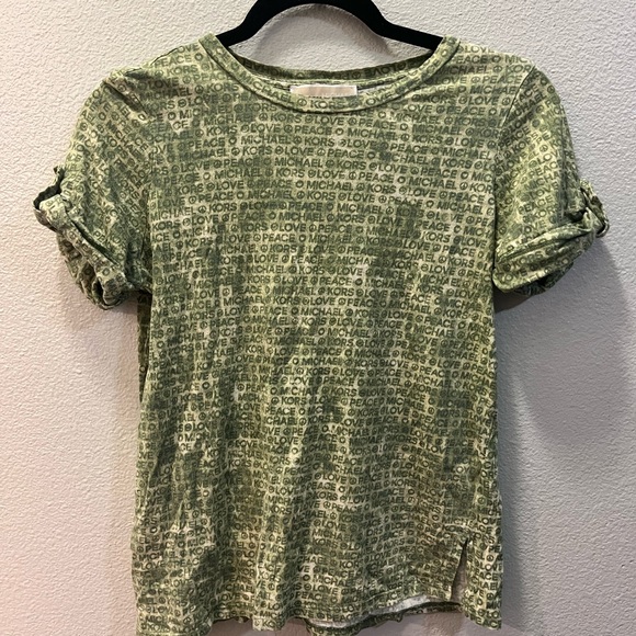 Green Michael Kors shirt - Picture 1 of 6